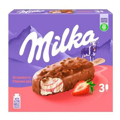 Milka Strawberry Cheesecake 3er