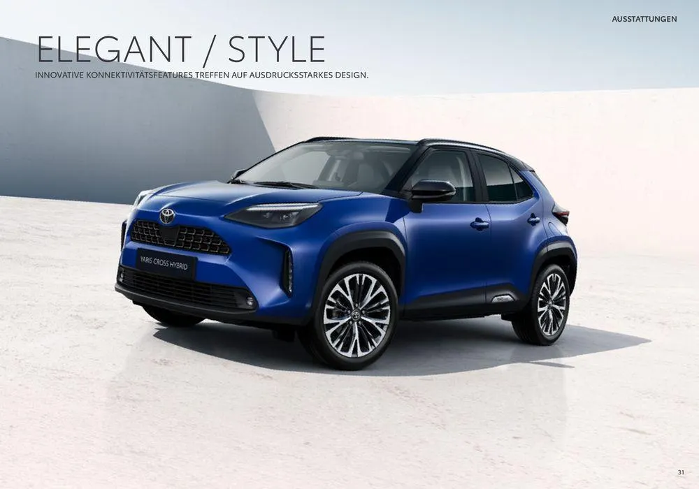 Toyota Yaris Cross von 19. Juli bis 19. Juli 2025 - Flugblätt seite 31