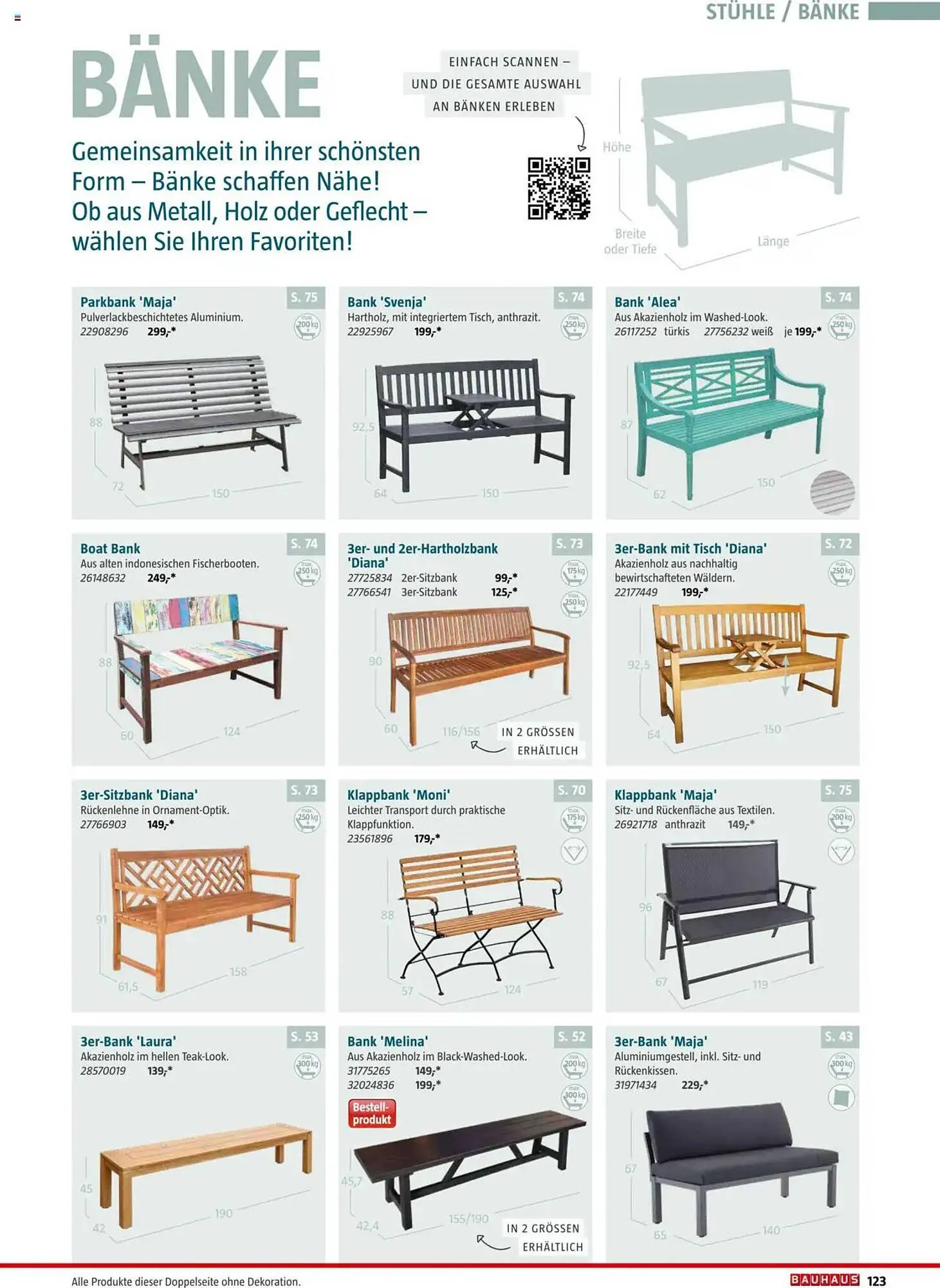Bauhaus Flugblatt von 4. März bis 4. Jänner 2026 - Flugblätt seite  123