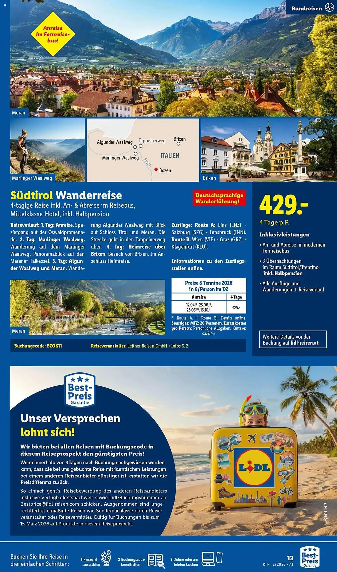 Lidl Flugblatt von 14. Februar bis 15. März 2026 - Flugblätt seite 13