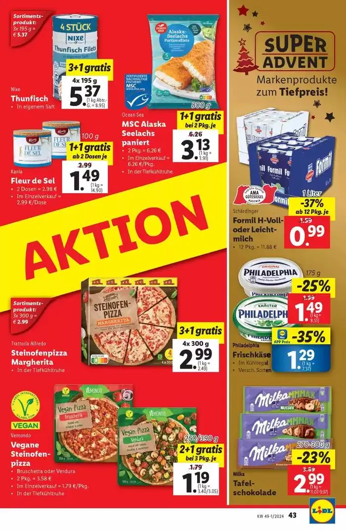 Aktuelle Flugblätter Ab Donnerstag, 28.11. von 28. November bis 4. Dezember 2024 - Flugblätt seite  45