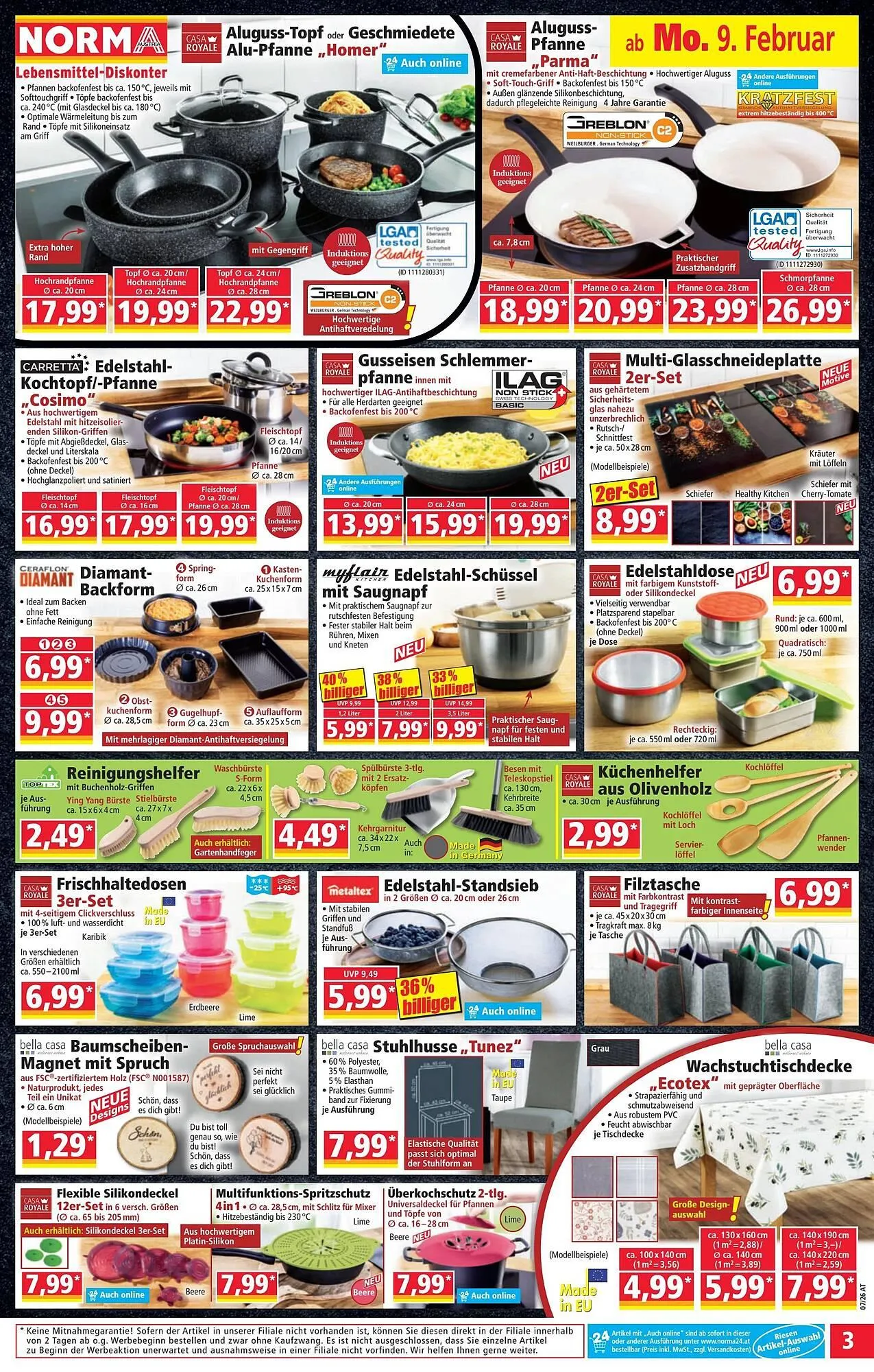 Norma Prospekt von 9. Februar bis 15. Februar 2026 - Flugblätt seite  3