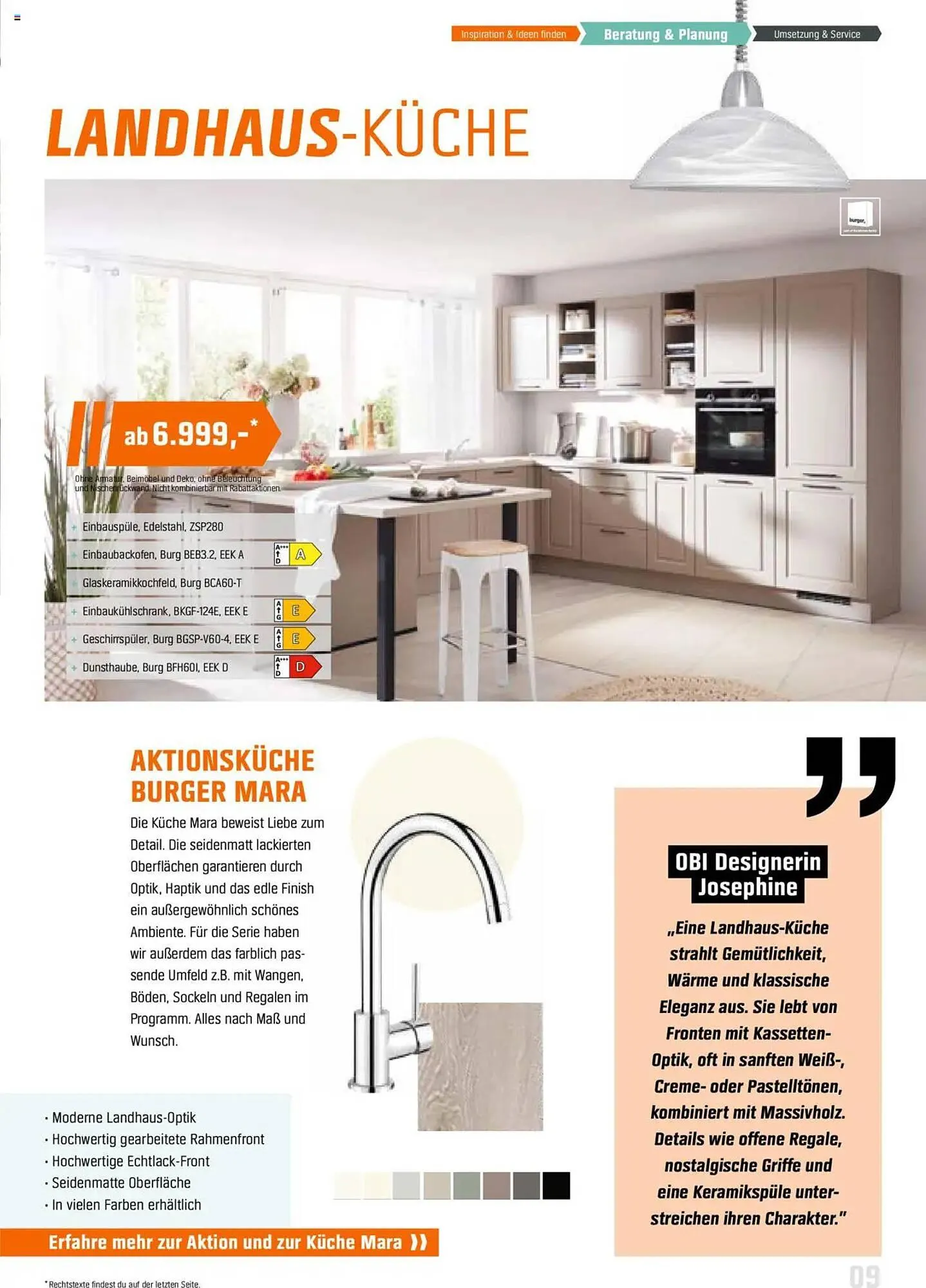 OBI Flugblatt von 30. Juli bis 31. Dezember 2025 - Flugblätt seite  9