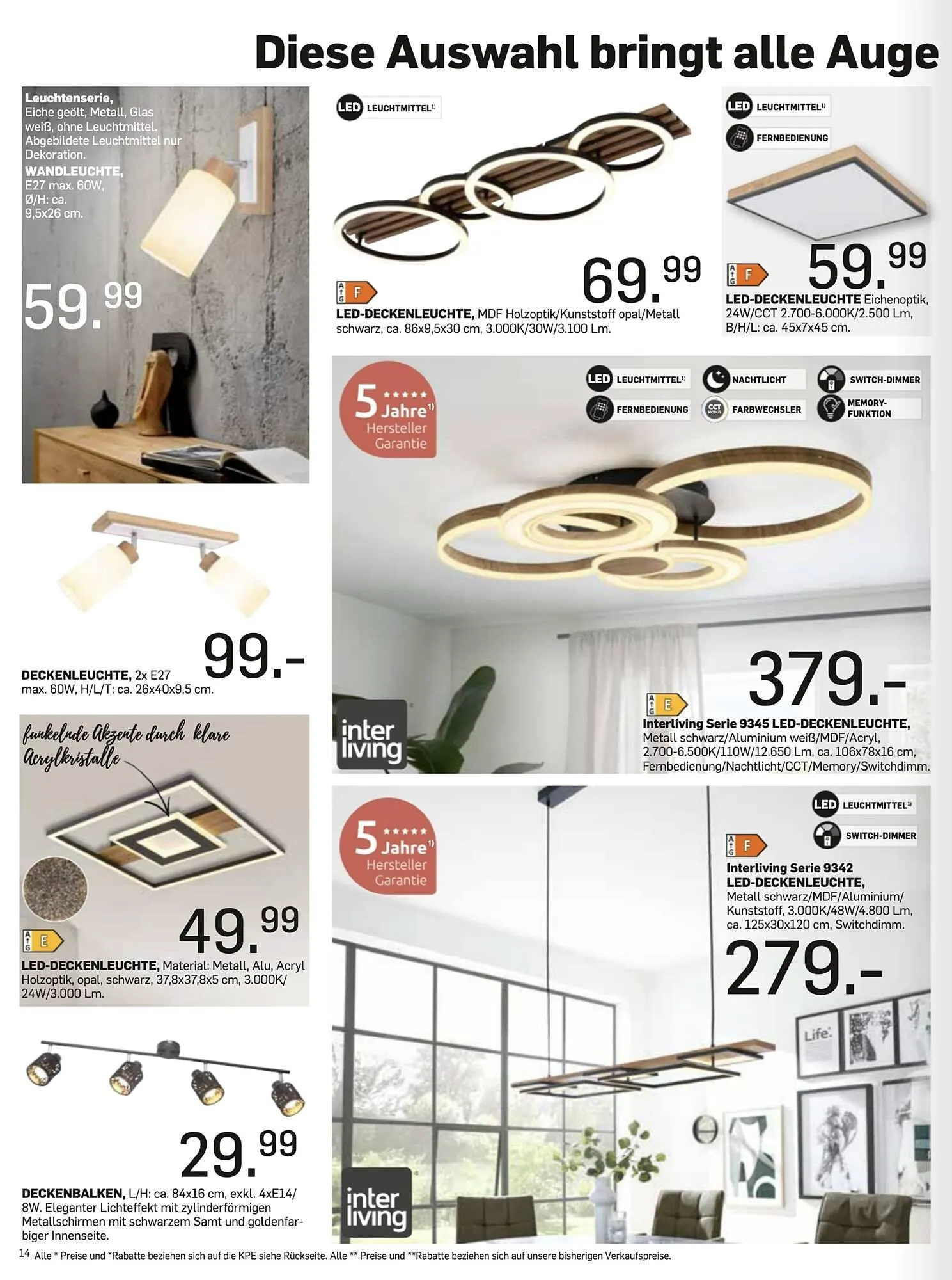 Möbel Ludwig Prospekt von 16. November bis 6. Dezember 2025 - Flugblätt seite  14