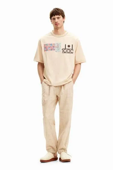 Desigual T-Shirt mit Details