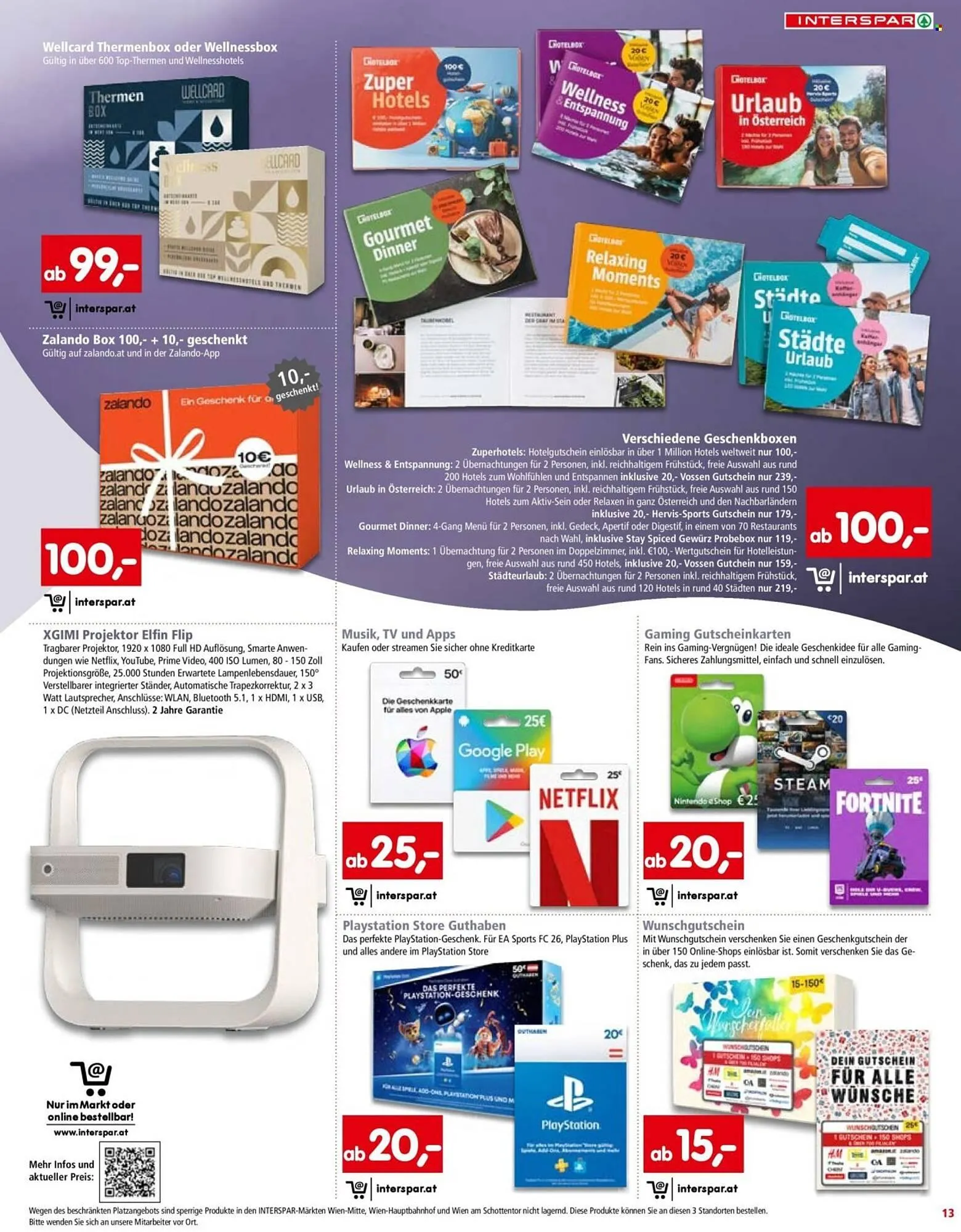 Interspar Flugblatt von 16. Oktober bis 24. Dezember 2025 - Flugblätt seite  13