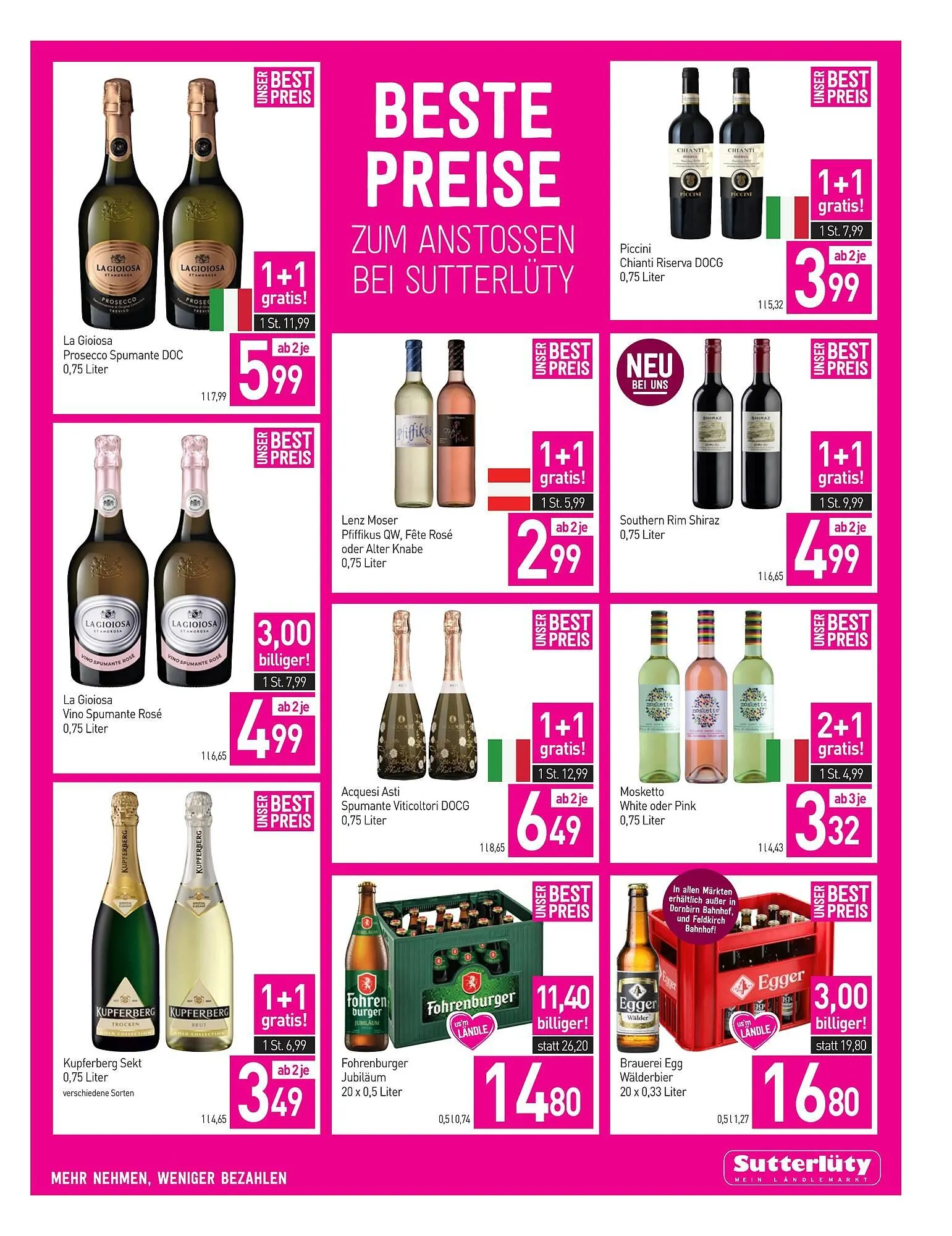 Sutterlüty Flugblatt von 29. Jänner bis 4. Februar 2026 - Flugblätt seite 5