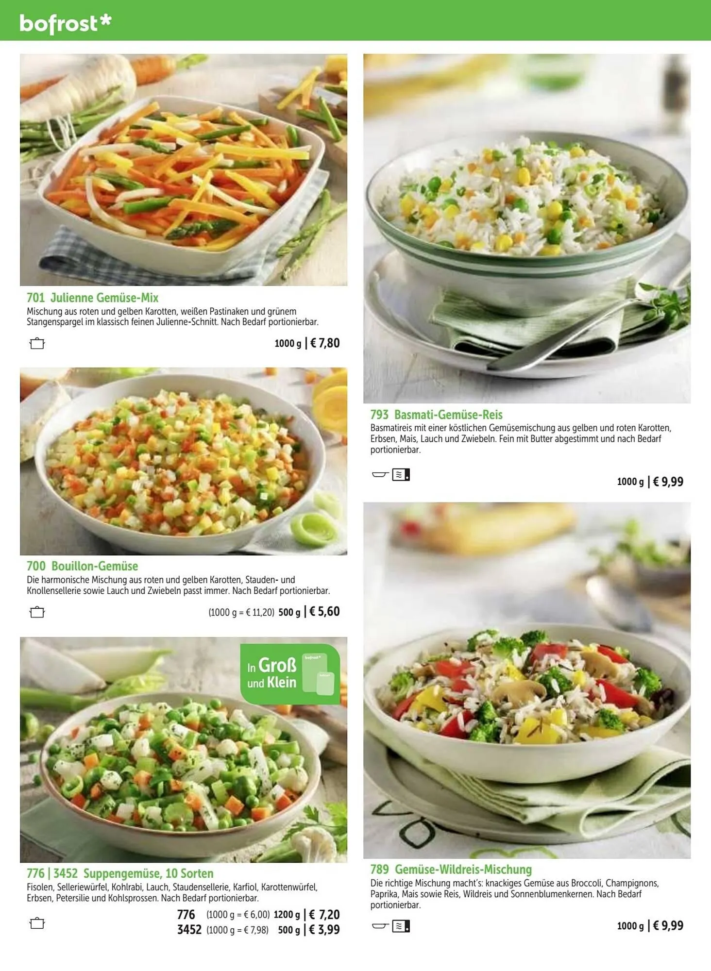 Bofrost Flugblatt von 25. September bis 29. Februar 2024 - Flugblätt seite 28