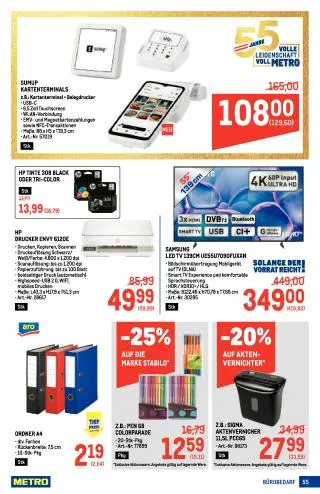 METRO Flugblatt - Metro profi von 20. August bis 2. September 2026 - Flugblätt seite  55