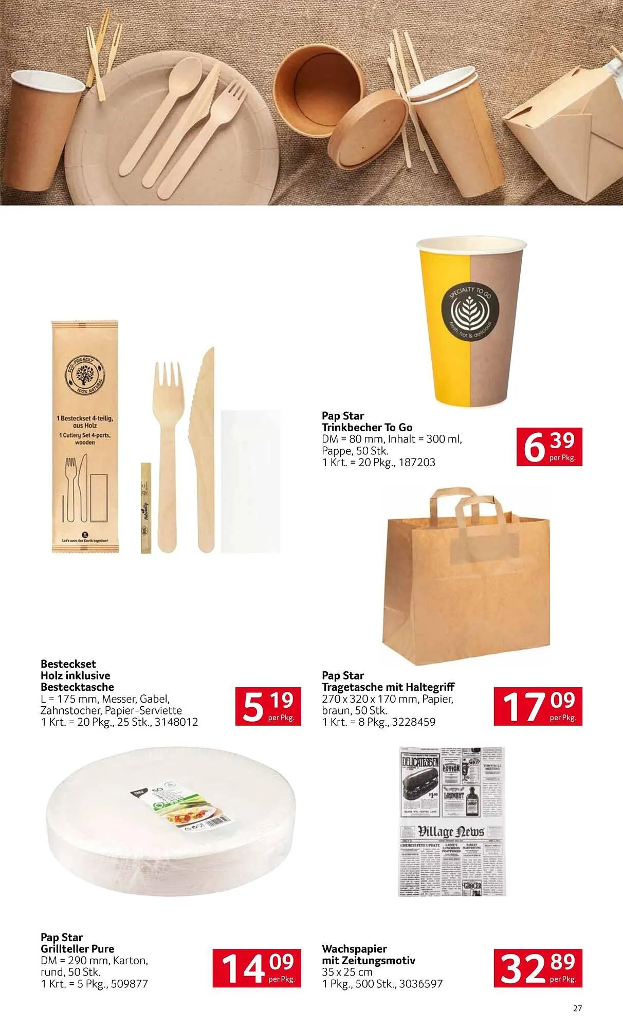 Transgourmet Flugblatt von 26. Jänner bis 22. Februar 2026 - Flugblätt seite  27