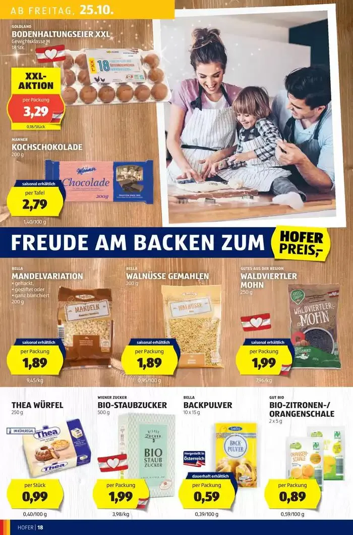 Blättern Sie online im HOFER Flugblatt von 23. Oktober bis 6. November 2024 - Flugblätt seite  20