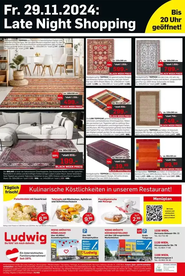 Möbel Ludwig katalog von 25. November bis 30. November 2025 - Flugblätt seite 8