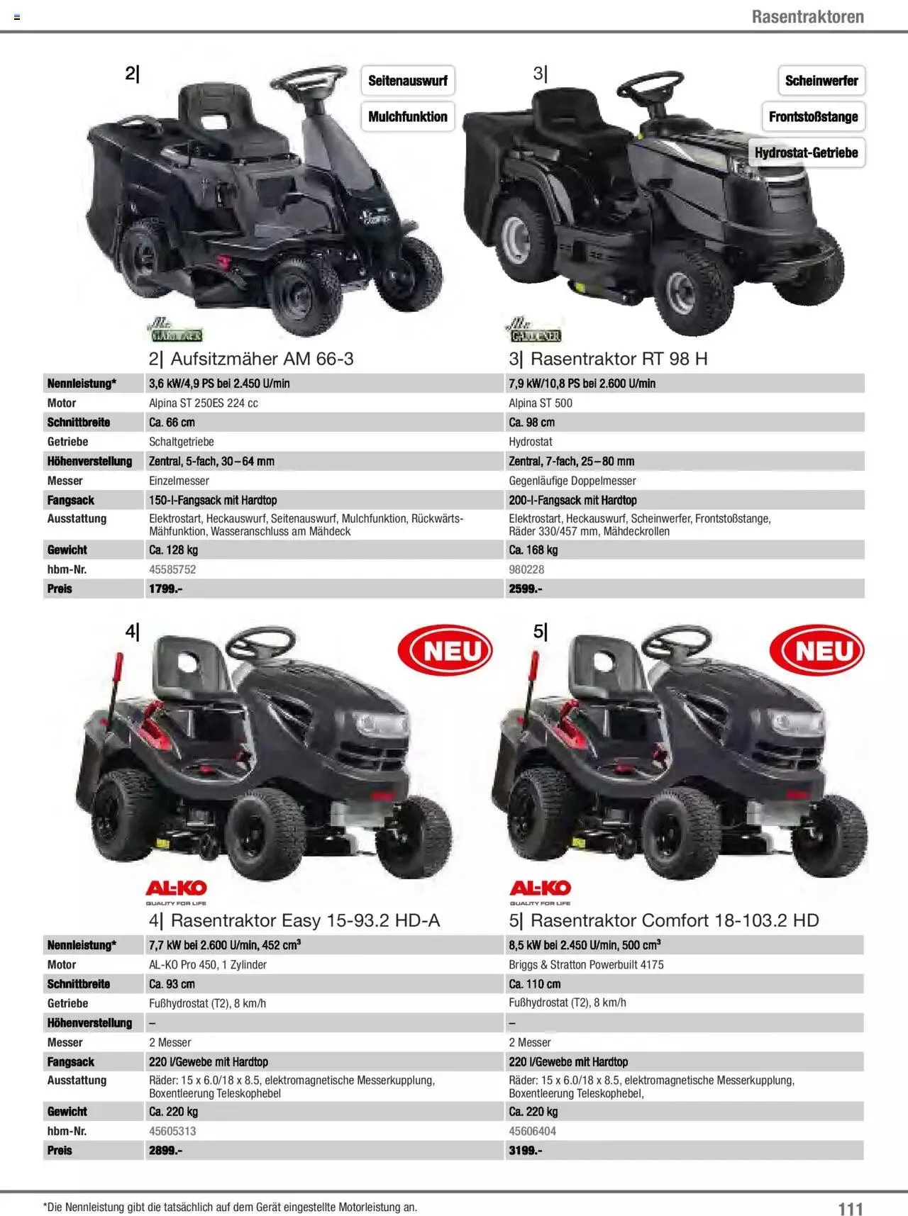 Hagebau Gartenjahr 2023 von 7. März bis 31. Dezember 2023 - Flugblätt seite  111