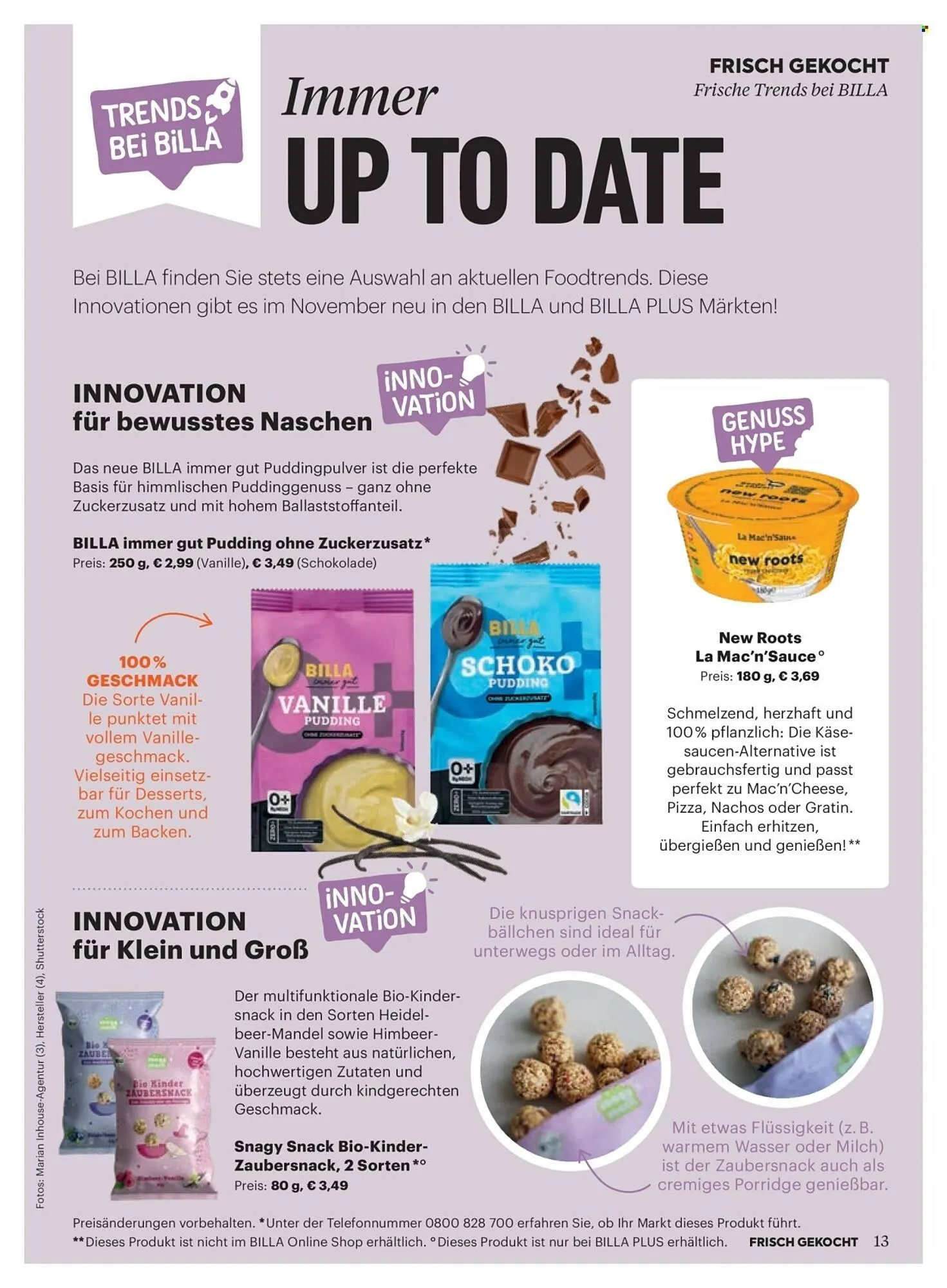 Billa Flugblatt von 1. November bis 30. November 2025 - Flugblätt seite 9