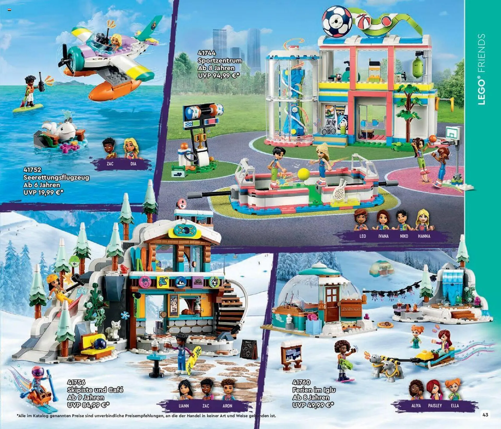 Lego Flugblatt von 4. Jänner bis 30. Juni 2024 - Flugblätt seite  43