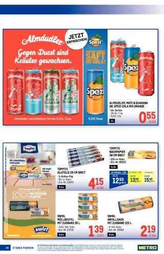 METRO Flugblatt Food von 23. Juli bis 5. August 2026 - Flugblätt seite  14