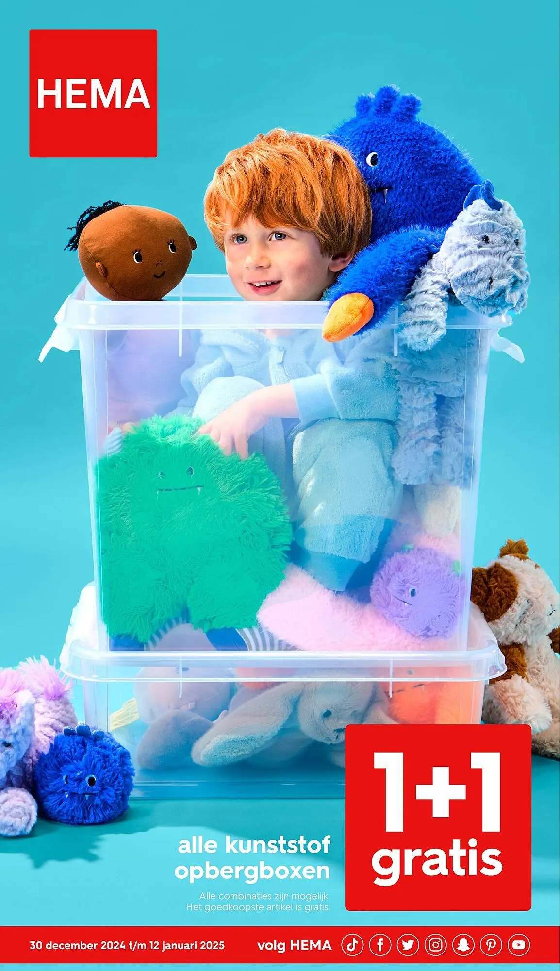 HEMA Flugblatt von 30. Dezember bis 12. Jänner 2025 - Flugblätt seite  1