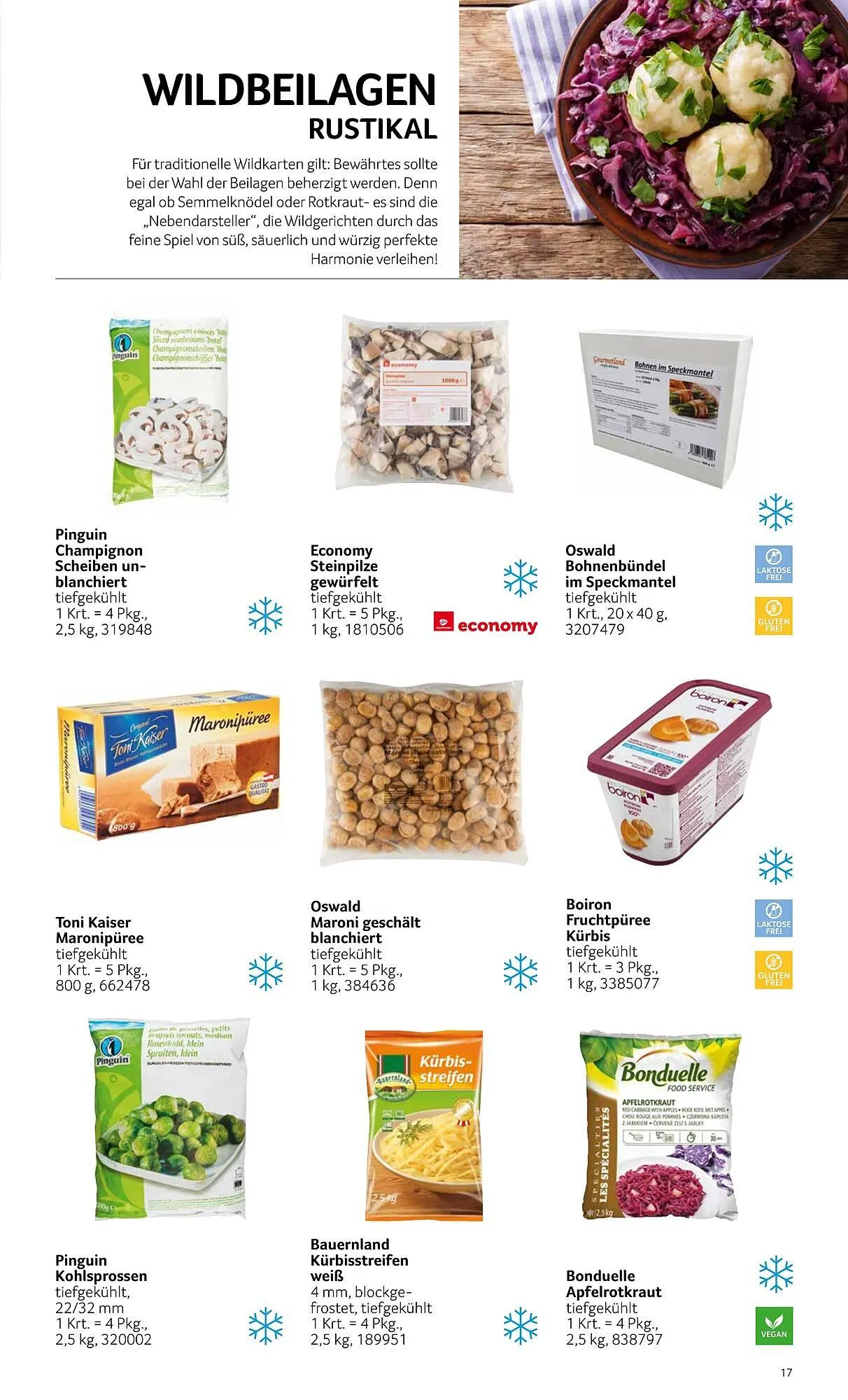 Transgourmet Flugblatt von 1. September bis 27. Dezember 2025 - Flugblätt seite  17