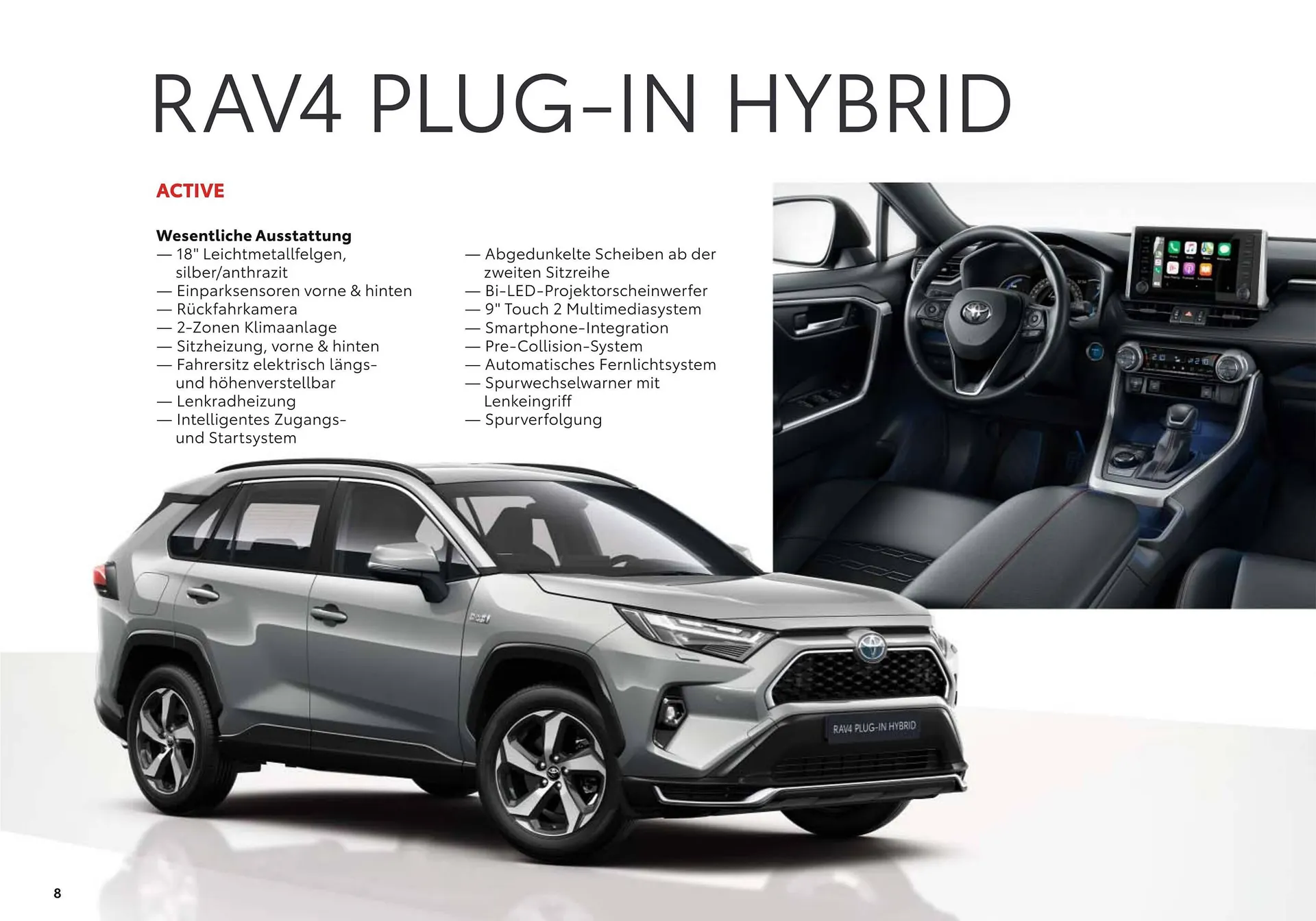 Toyota RAV4 Plug-in Flugblatt von 11. Juli bis 9. Jänner 2025 - Flugblätt seite  8