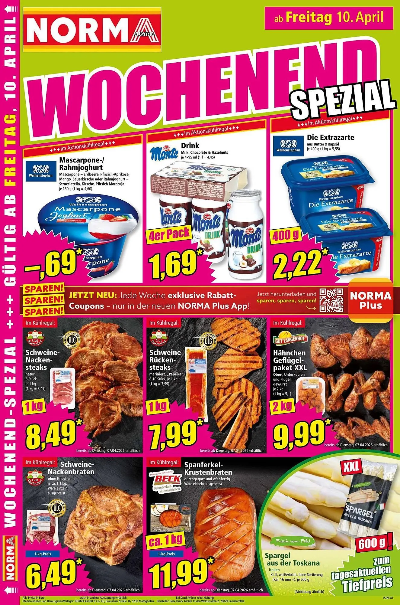 Norma Prospekt von 7. April bis 12. April 2026 - Flugblätt seite  18