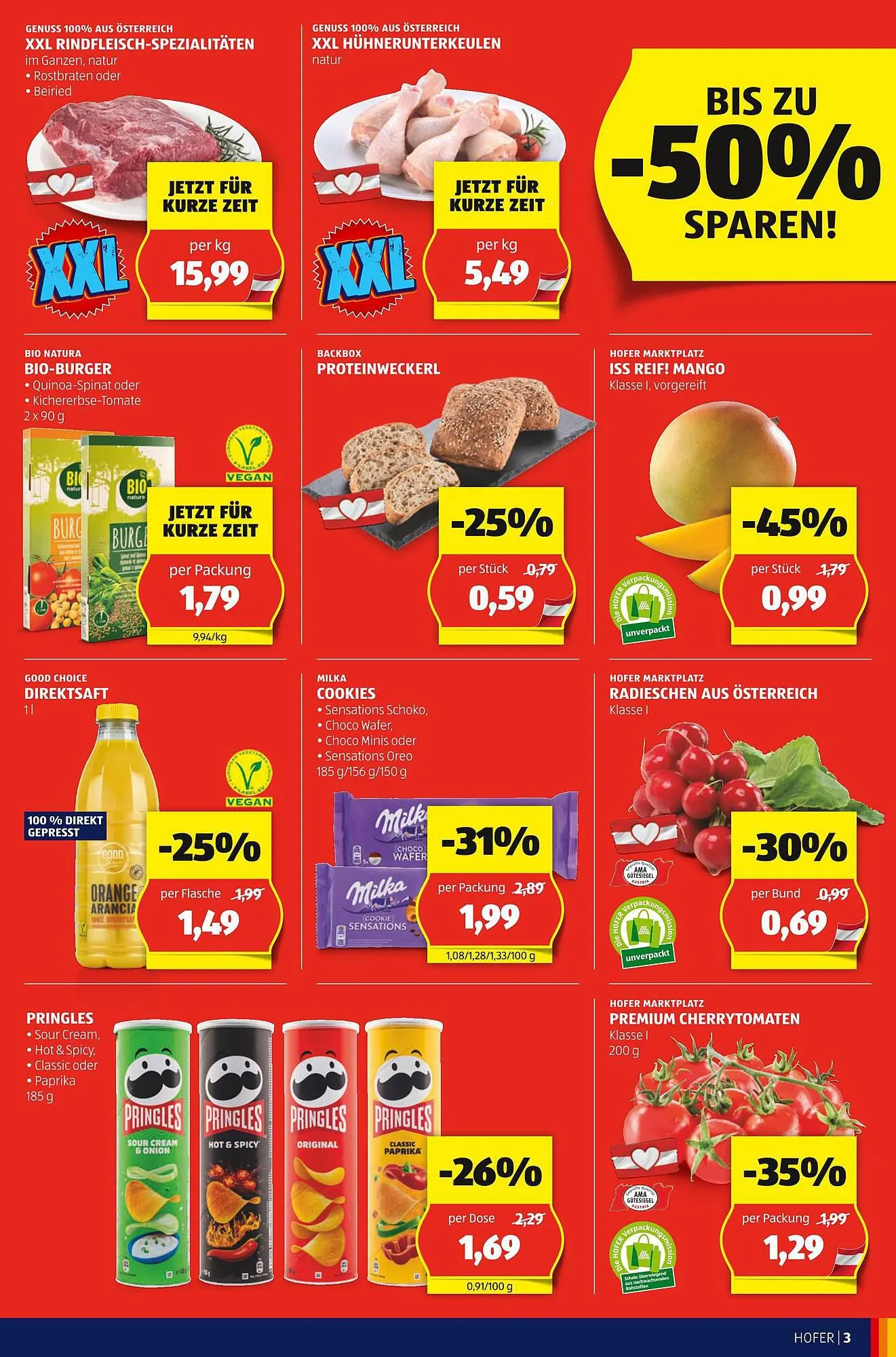 Hofer Flugblatt von 22. September bis 28. September 2023 - Flugblätt seite 3