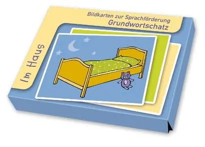 Bildkarten zur Sprachförderung. Grundwortschatz - Im Haus