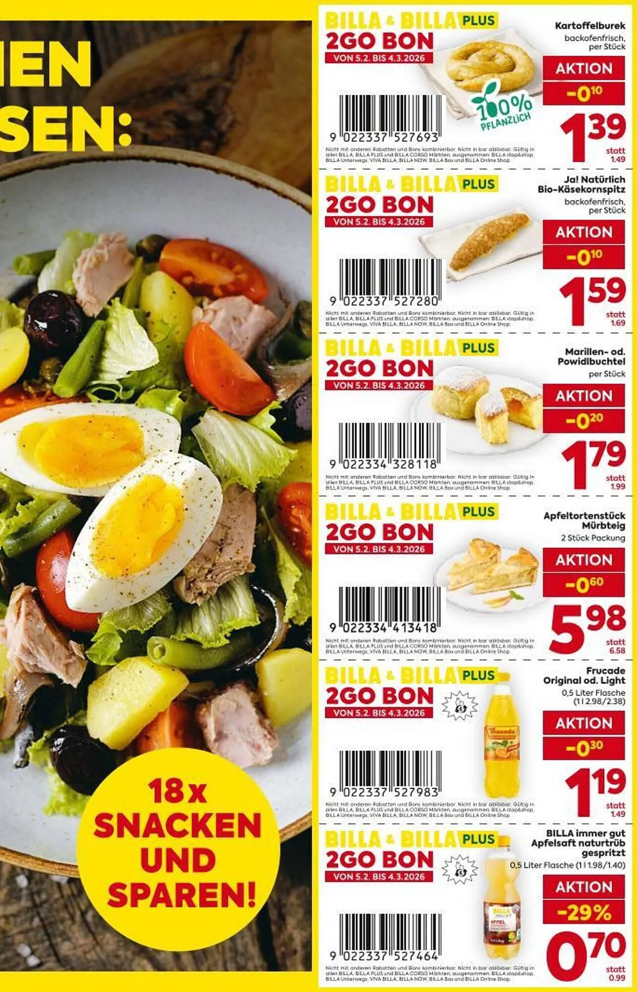 Billa Corso Flugblatt von 5. Februar bis 4. März 2026 - Flugblätt seite  3