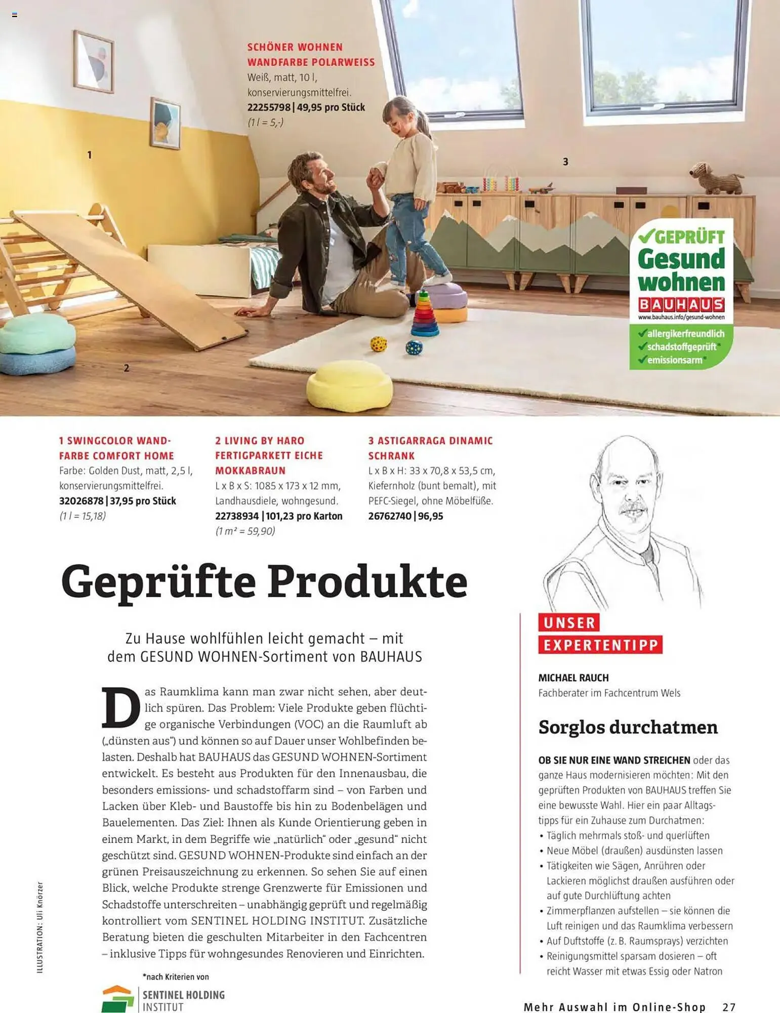 Bauhaus Flugblatt von 1. Oktober bis 31. März 2026 - Flugblätt seite  27