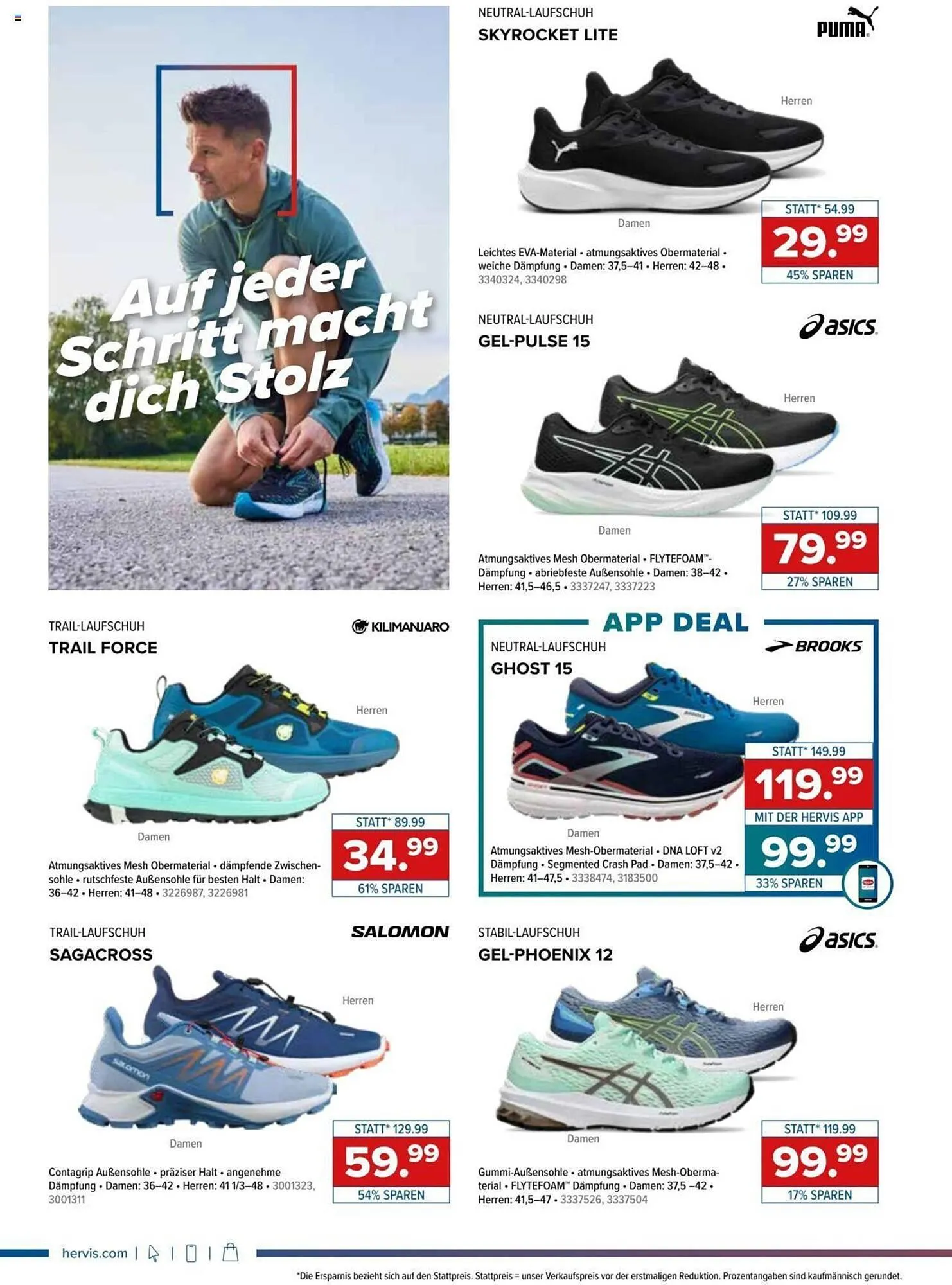 Hervis Flugblatt von 22. April bis 28. April 2024 - Flugblätt seite  14