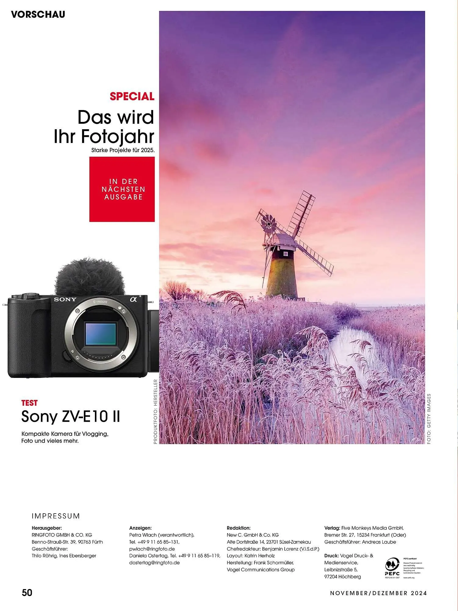 RINGFOTO Flugblatt von 1. November bis 31. Dezember 2024 - Flugblätt seite  50