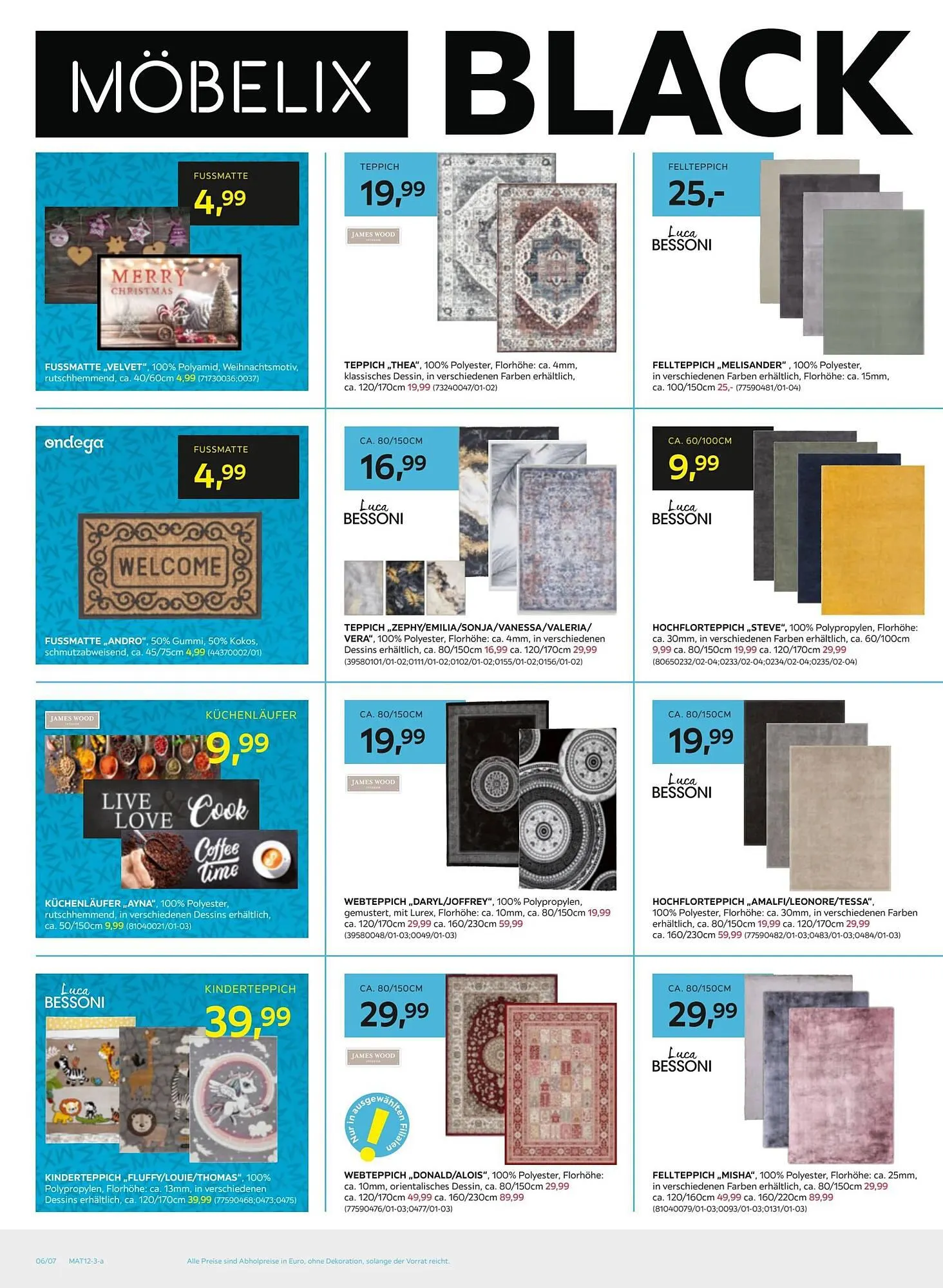 Möbelix Flugblatt von 19. November bis 28. November 2023 - Flugblätt seite 6