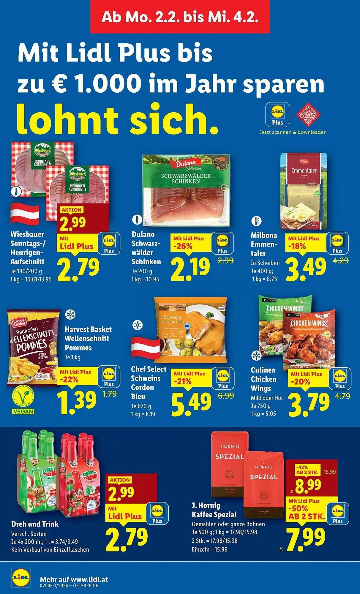 Lidl Flugblatt von 29. Jänner bis 5. Februar 2026 - Flugblätt seite 40