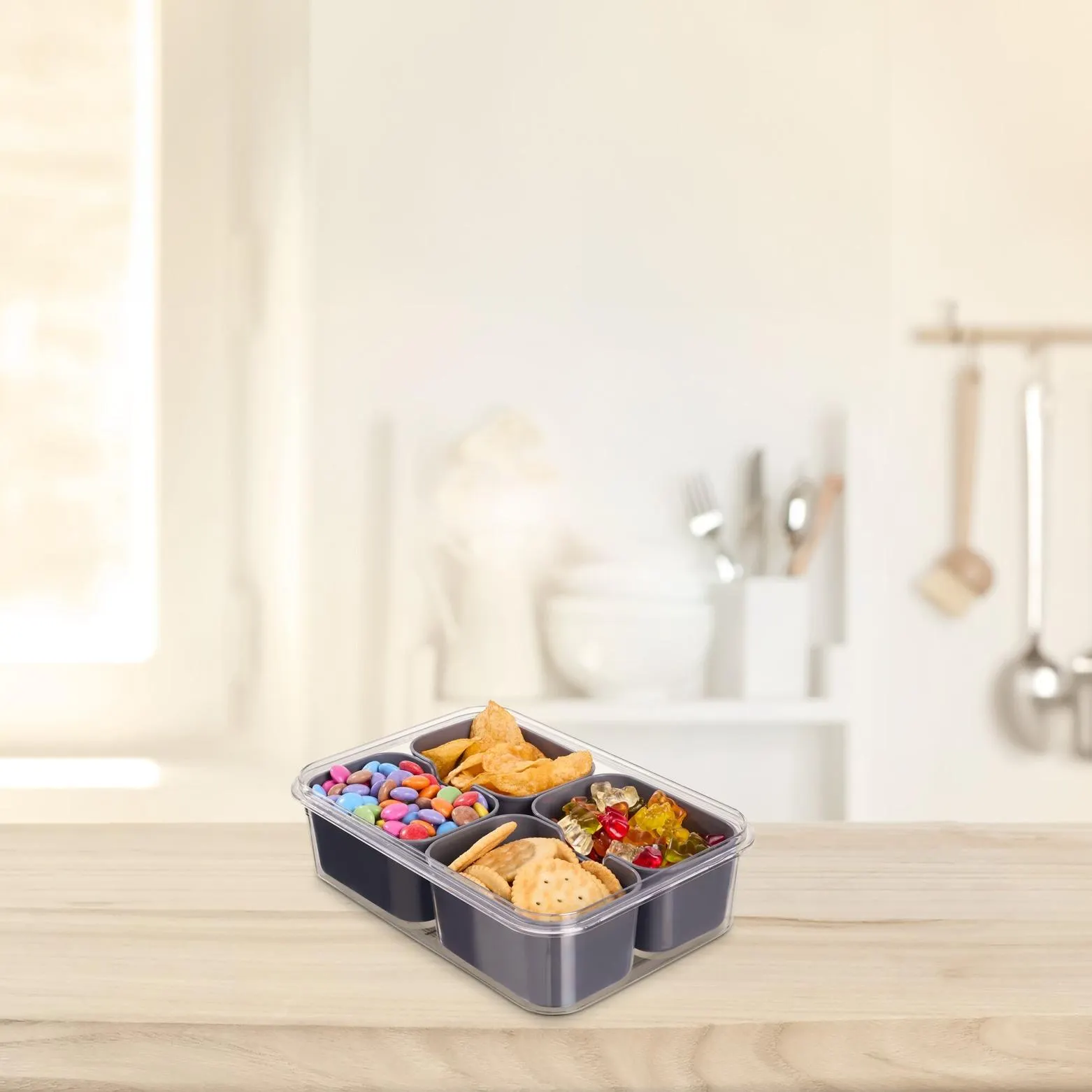 Servierset mit Deckel, 2-teilig