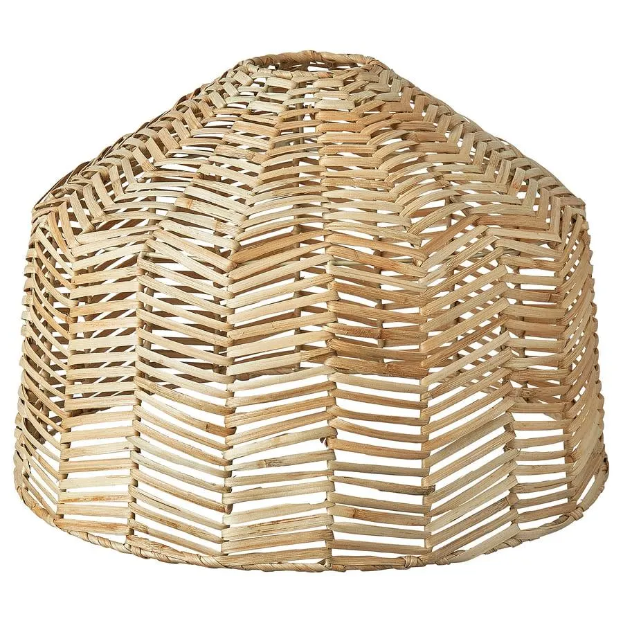 KAPPELAND Hängeleuchtenschirm, Rattan, 45 cm
