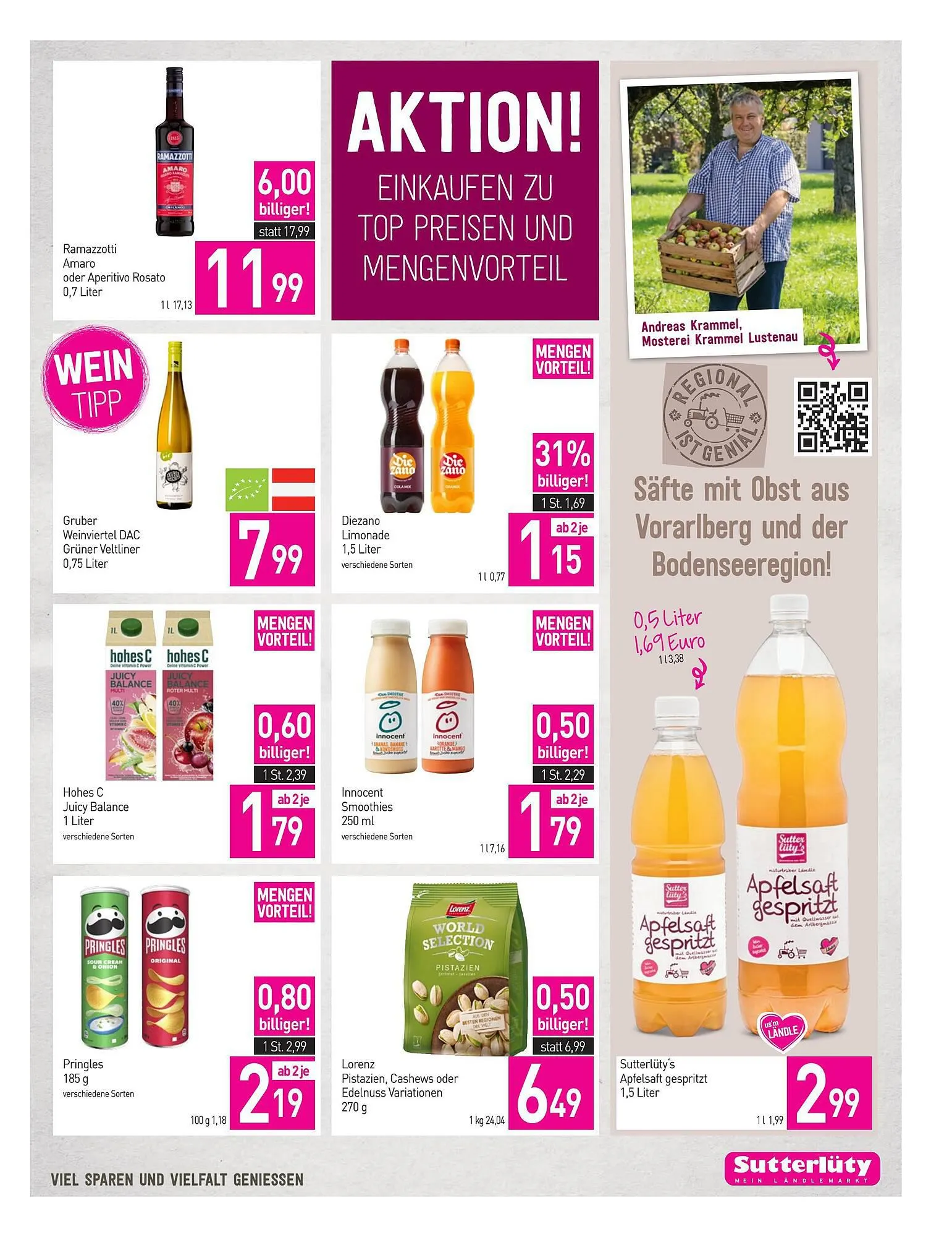 Sutterlüty Flugblatt von 14. September bis 20. September 2023 - Flugblätt seite 11