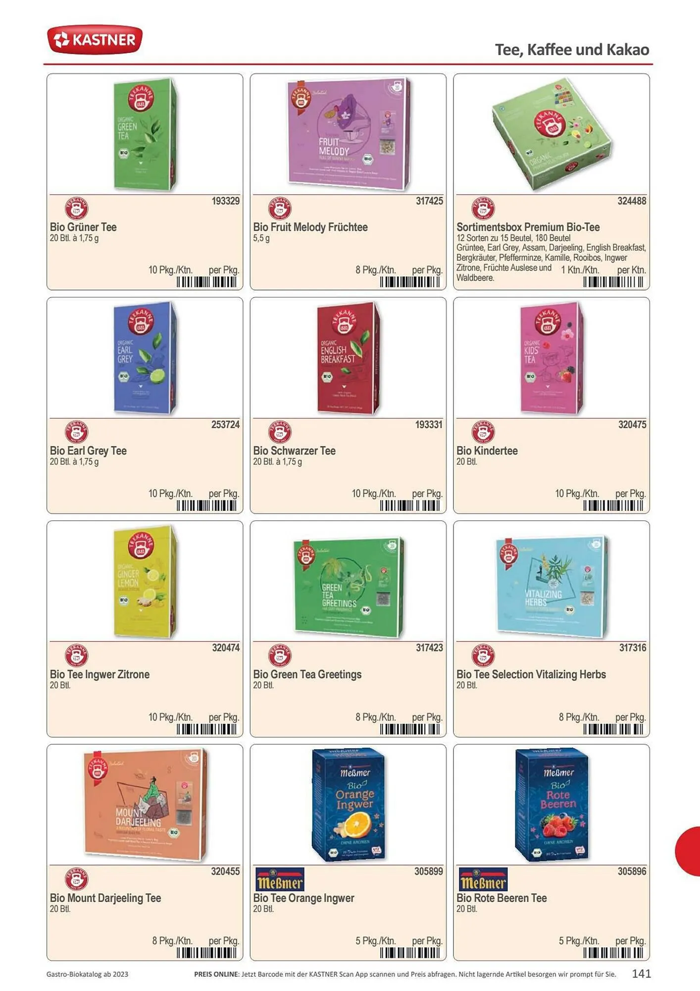 Kastner Flugblatt von 15. September bis 30. Dezember 2023 - Flugblätt seite  143