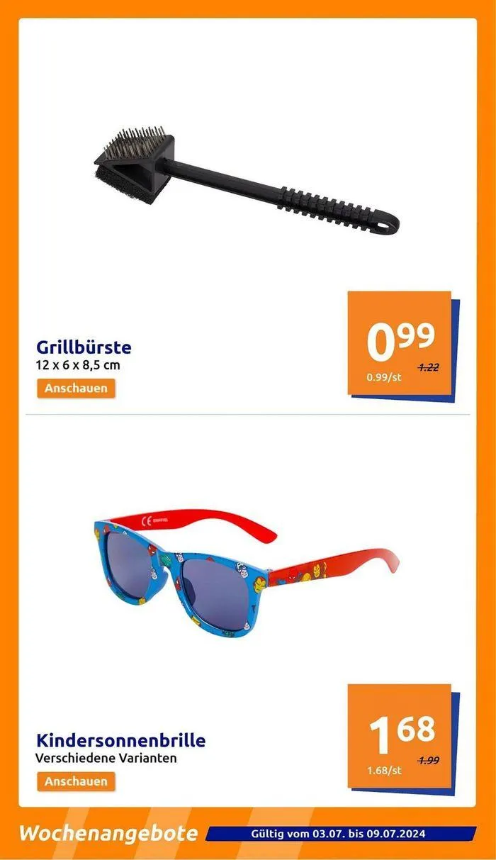 Action Flugblatt Bis 09.07.2024 von 4. Juli bis 18. Juli 2024 - Flugblätt seite 5