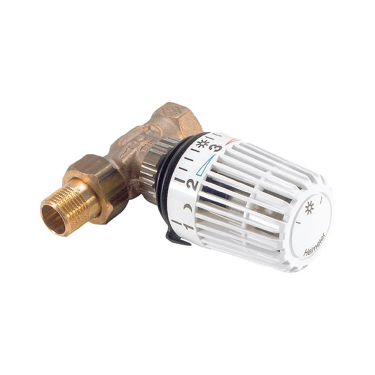 Heimeier Heizkörperthermostat-Set Durchgang 1/2"