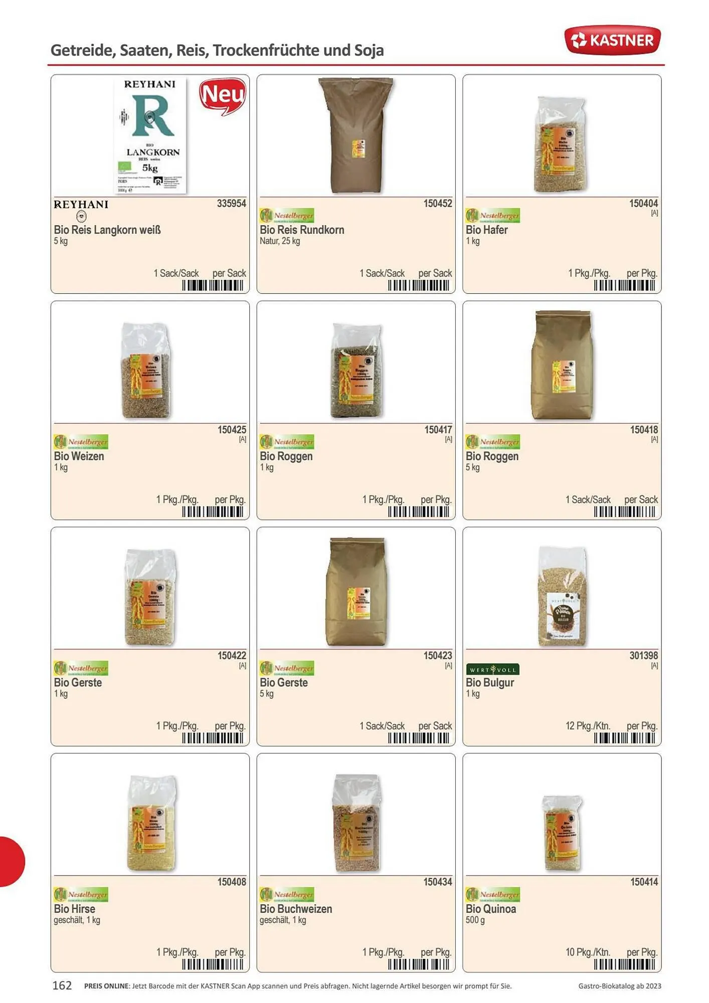 Kastner Flugblatt von 15. September bis 30. Dezember 2023 - Flugblätt seite  164