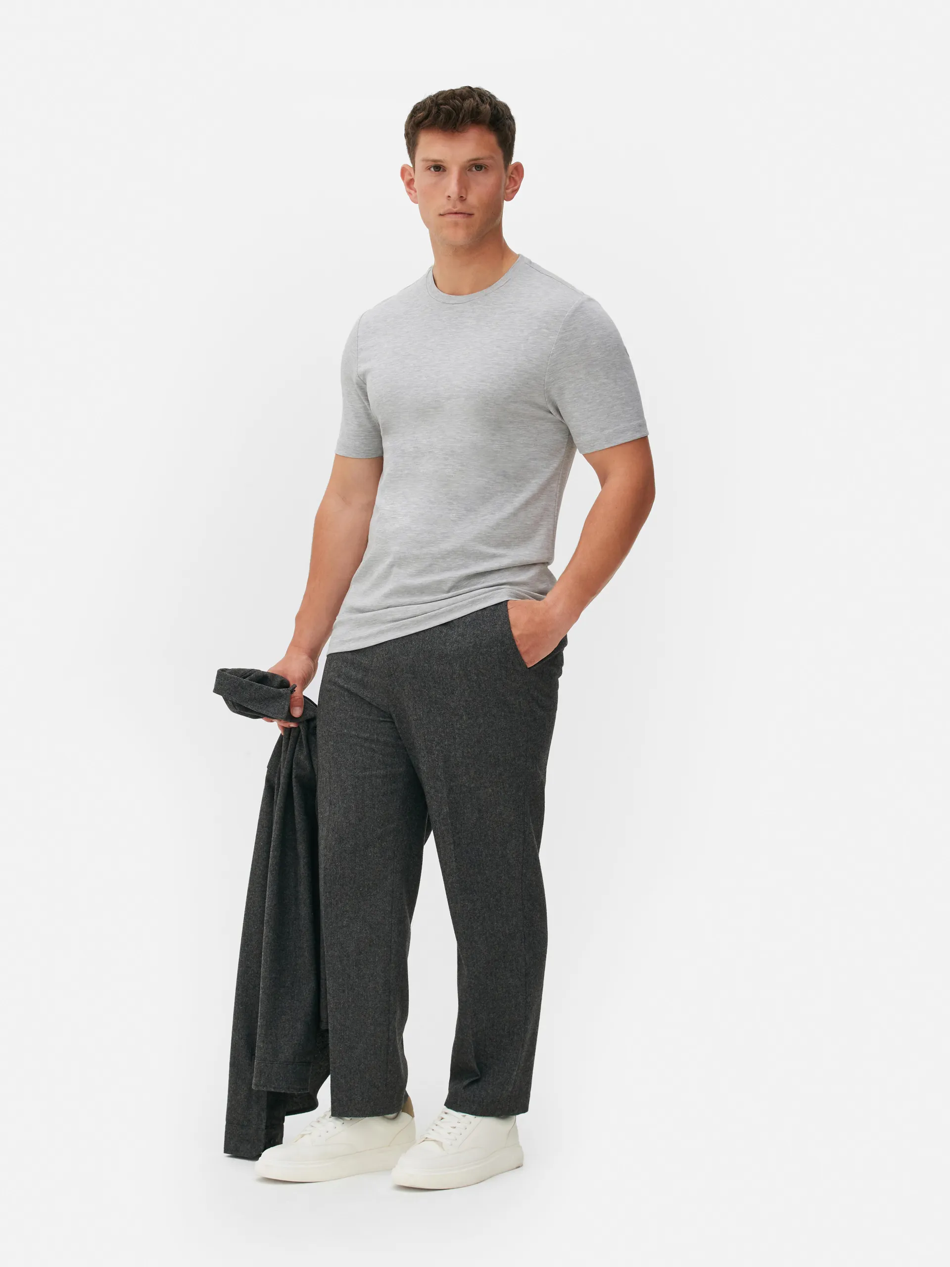 T-shirt met ronde hals Kem