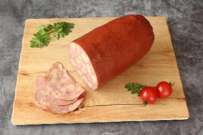 Käsewurst gebraten 1/2