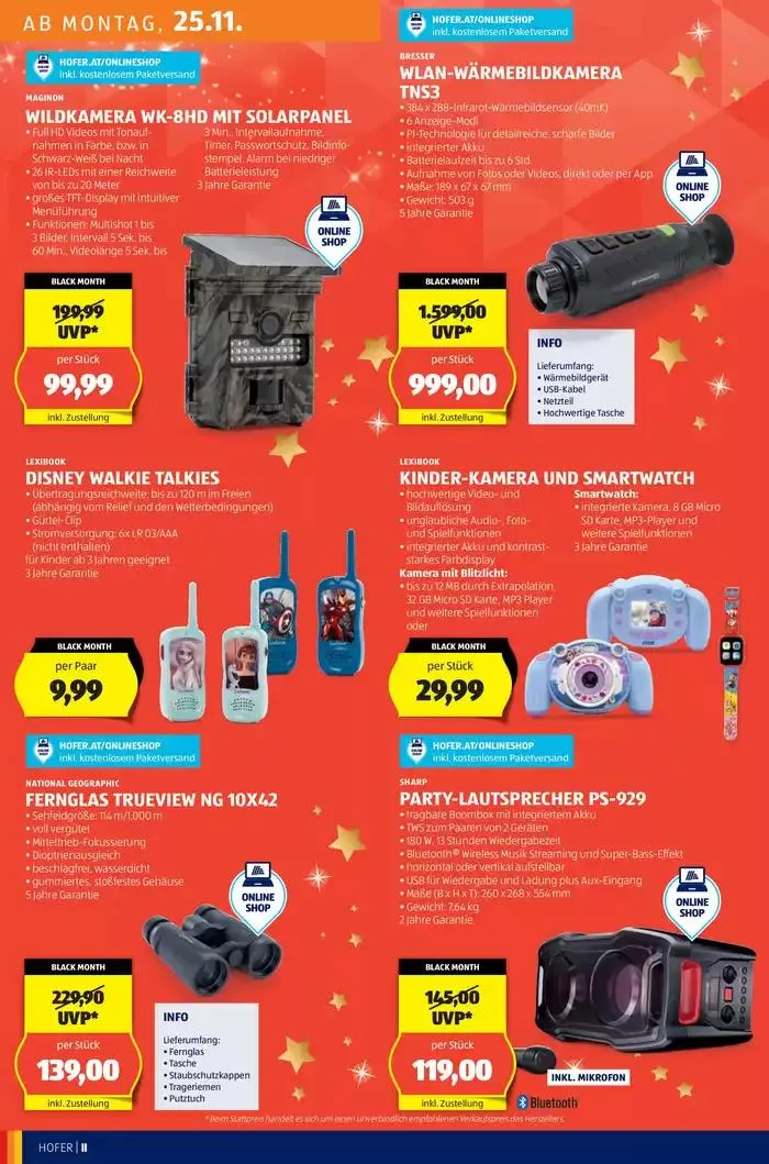 Blättern Sie online im HOFER Flugblatt von 20. November bis 4. Dezember 2024 - Flugblätt seite 46
