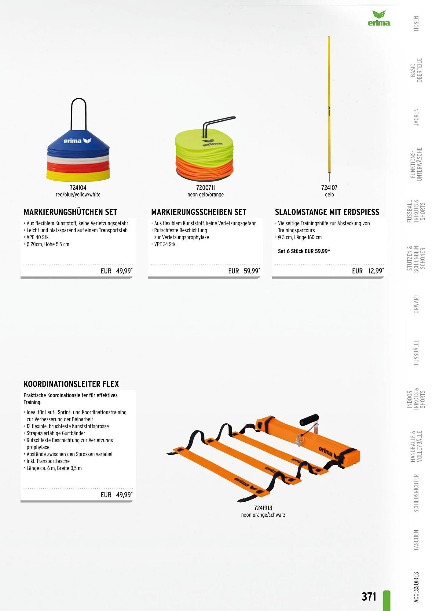 ERIMA Flugblatt von 2. Jänner bis 31. Dezember 2024 - Flugblätt seite  371