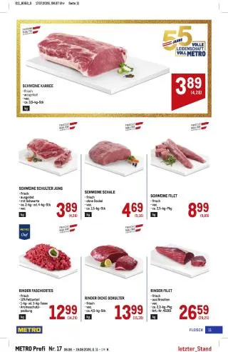 METRO Flugblatt - Profi von 6. August bis 19. August 2026 - Flugblätt seite 11