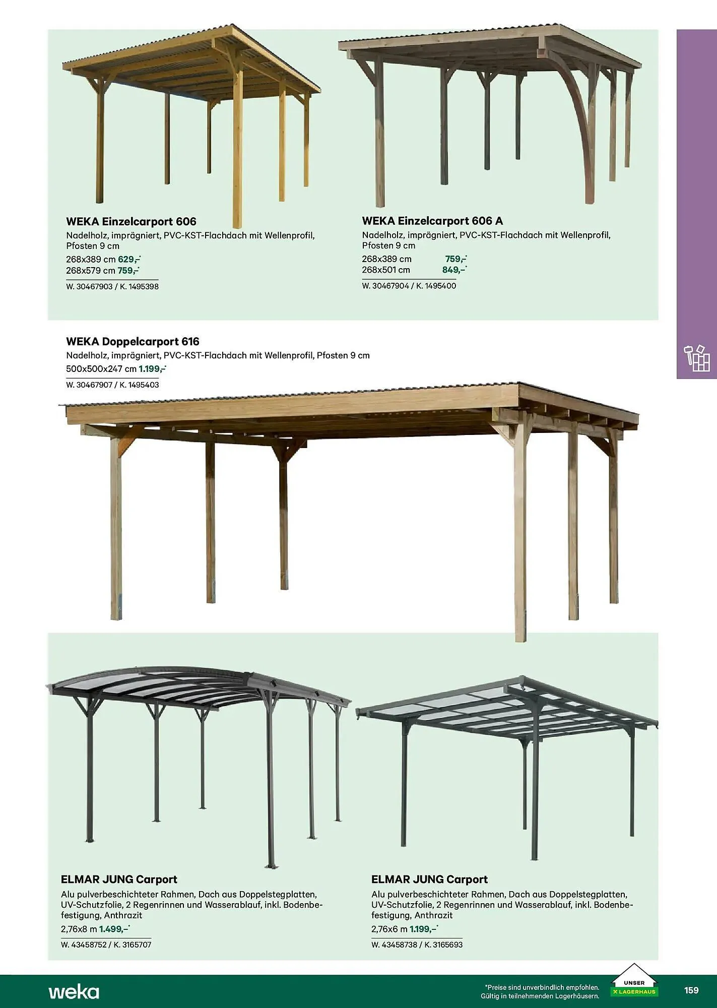 Lagerhaus Flugblatt von 22. Februar bis 31. Mai 2026 - Flugblätt seite 159