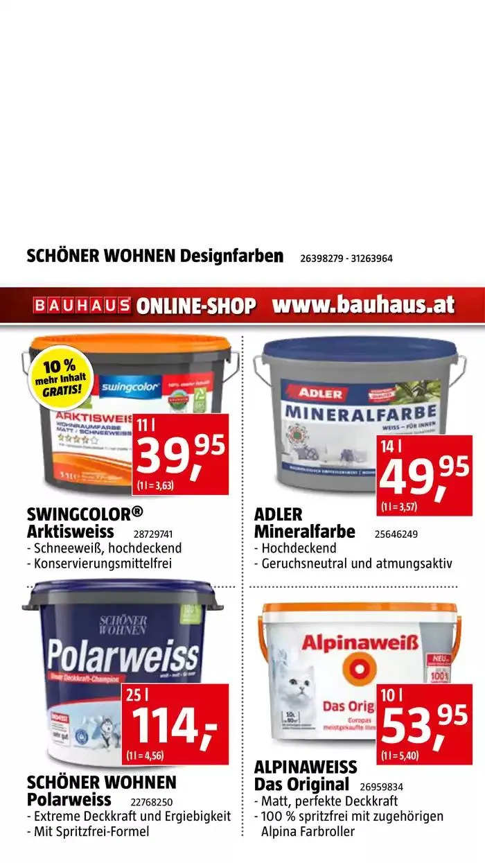 Bauhaus Angebote von 30. Jänner bis 28. Februar 2025 - Flugblätt seite  11