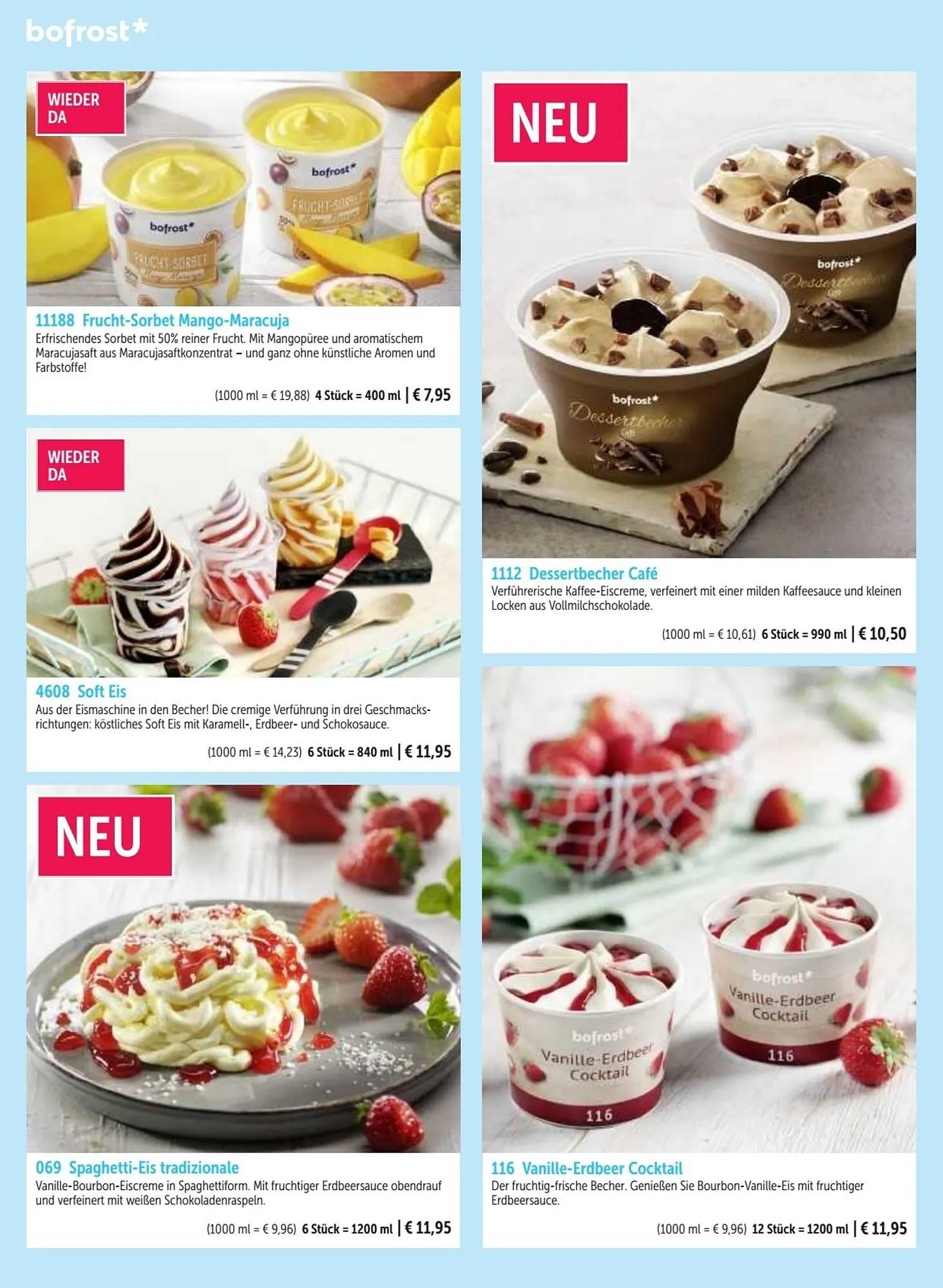 Bofrost Flugblatt von 1. März bis 31. August 2023 - Flugblätt seite  26