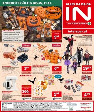 INTERSPAR Flugblatt von 22. Oktober bis 4. November 2026 - Flugblätt seite  25