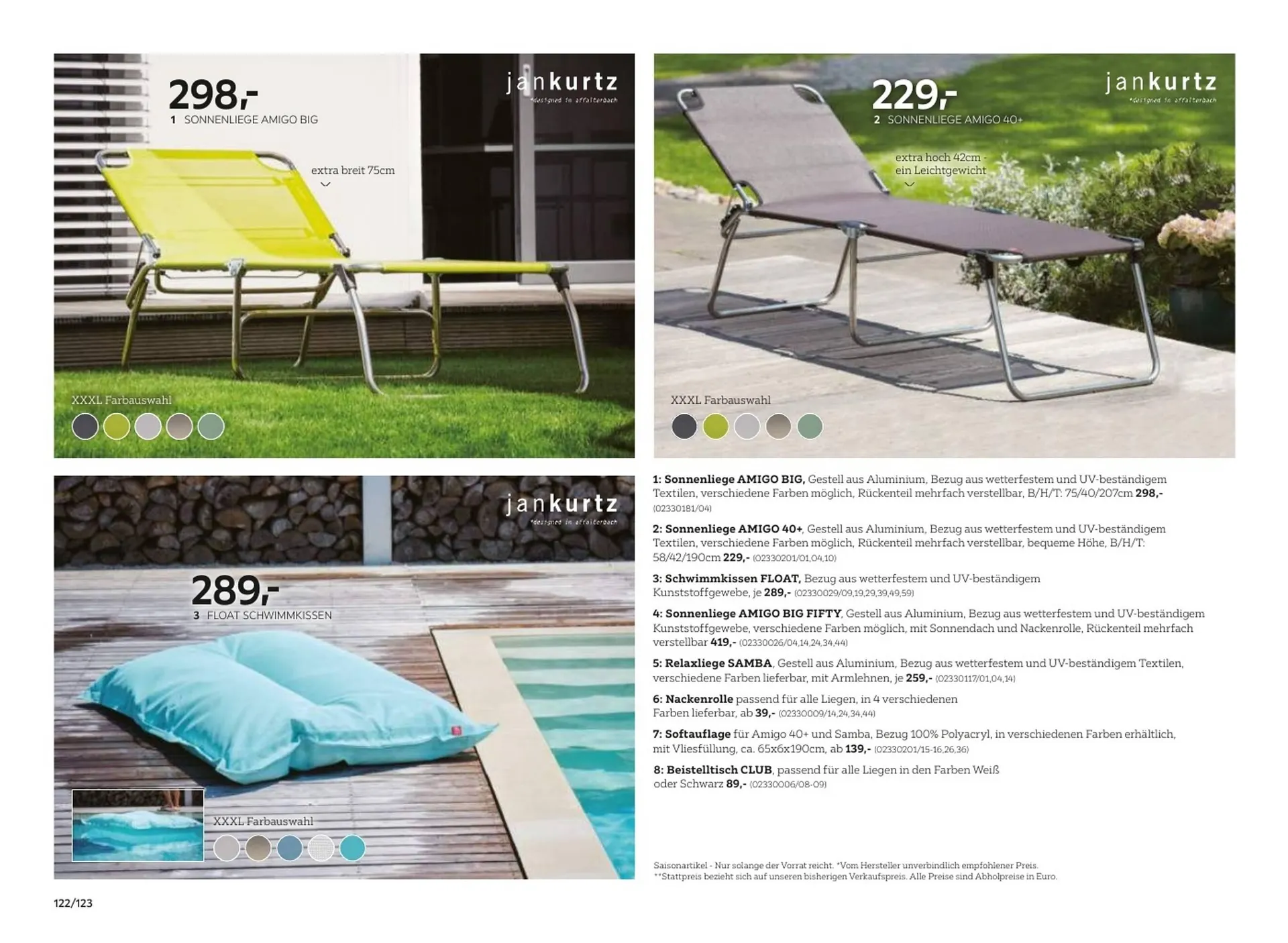 XXXLutz Flugblatt von 1. Juni bis 30. Dezember 2023 - Flugblätt seite  122