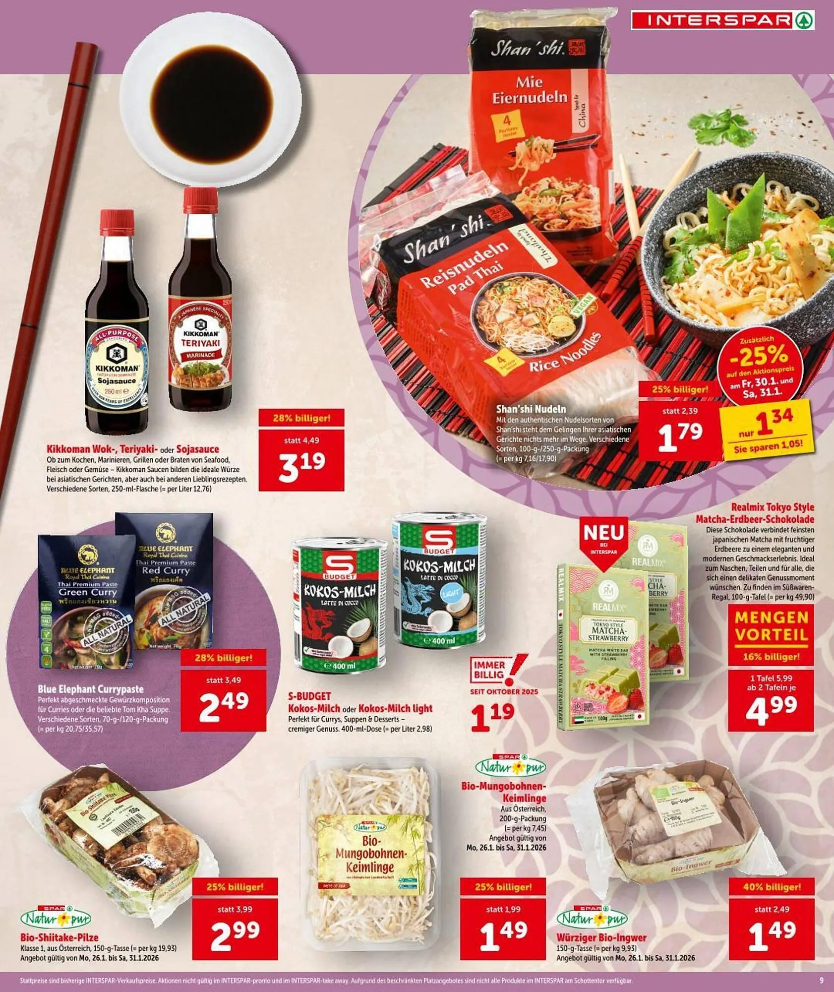 Interspar Flugblatt von 29. Jänner bis 11. Februar 2026 - Flugblätt seite  9